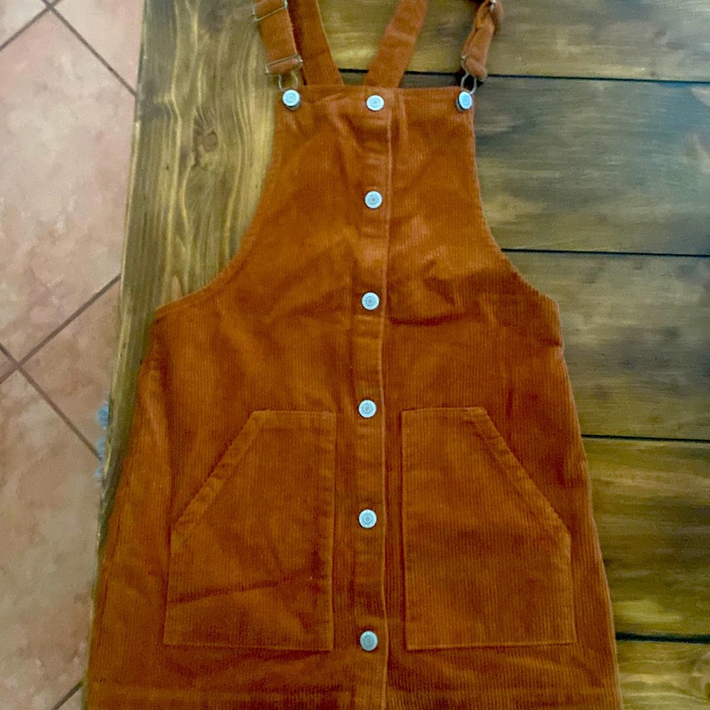 New without tags never worn corduroy dress overalls size 12